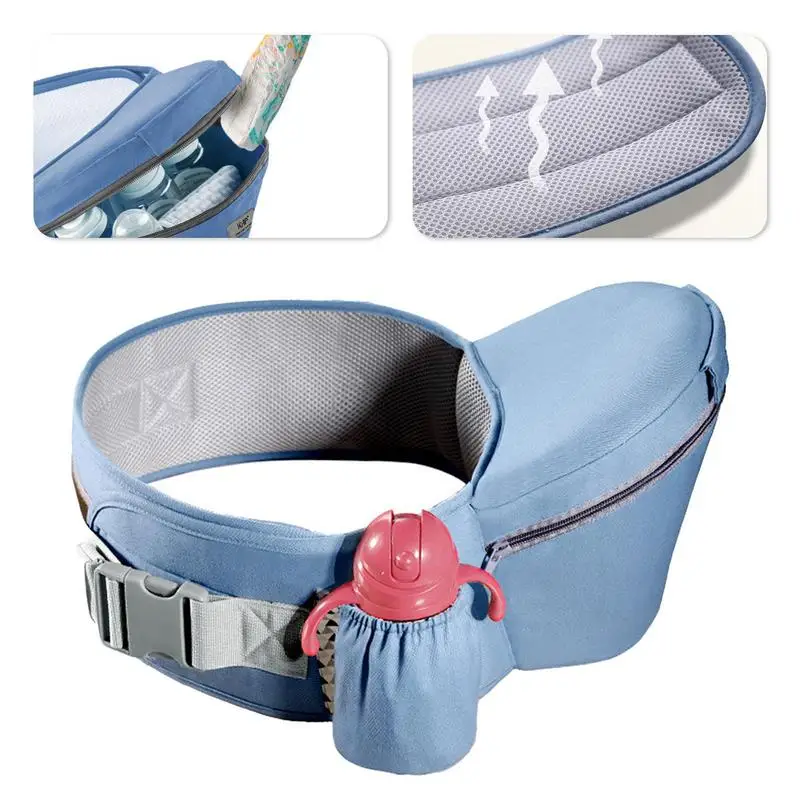 Cintura Stool Hip Seat Carrier Strap para o bebê, ajuste perfeito para o bebê, carregando acessório para papai mamãe e todos os pais