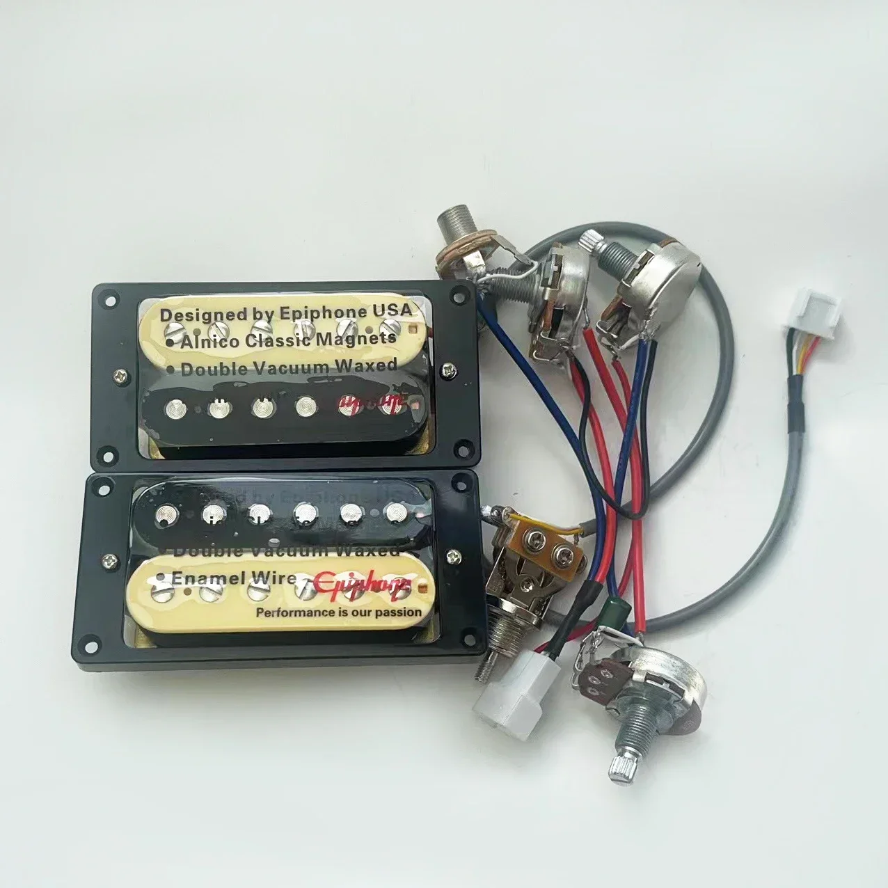 Original Korean made standard SG electric guitar humbucker 1C with 2V1T wiring harness