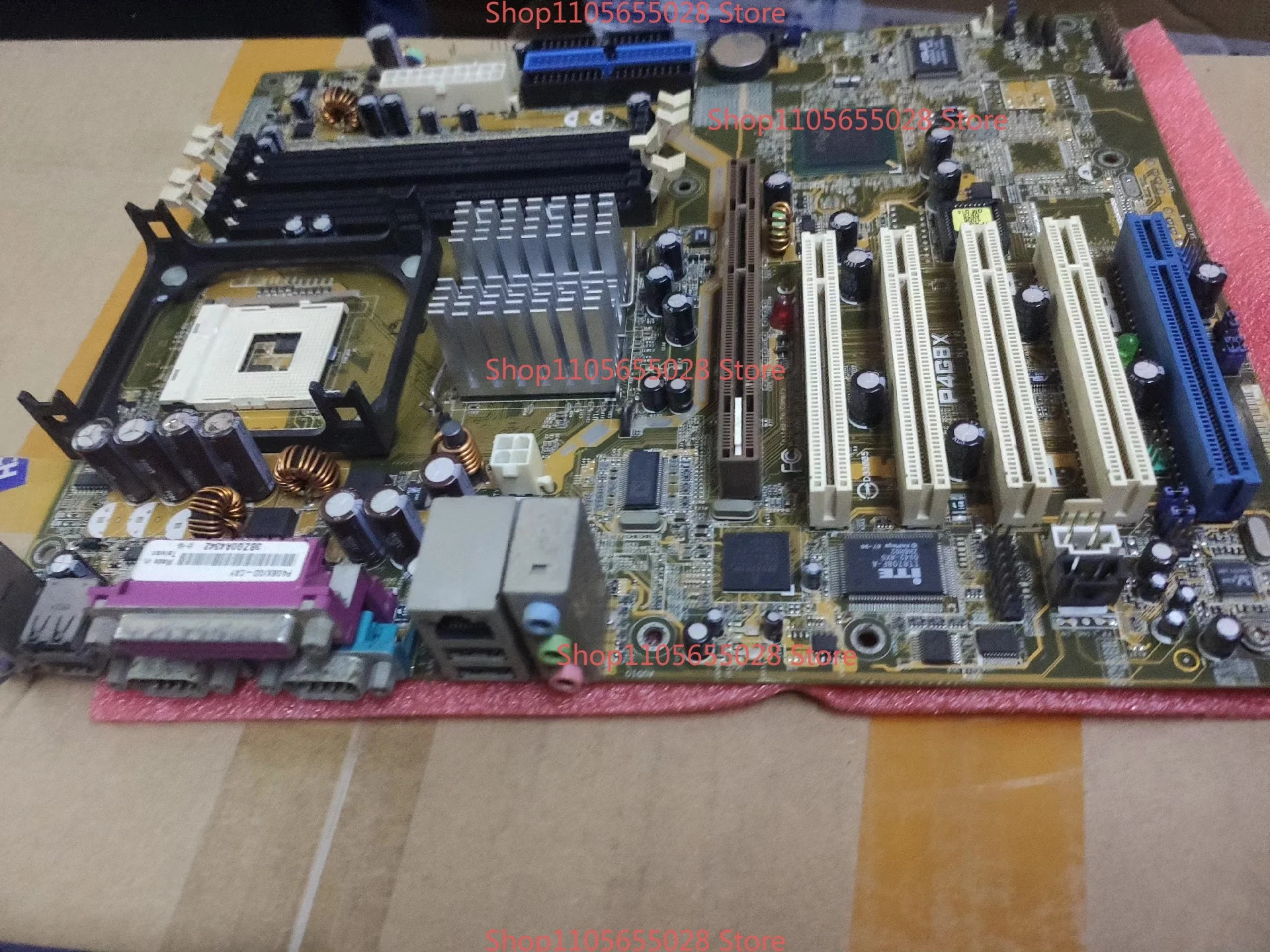 For ASUS P4GBX main board 5 PCI slots 4 memory slots