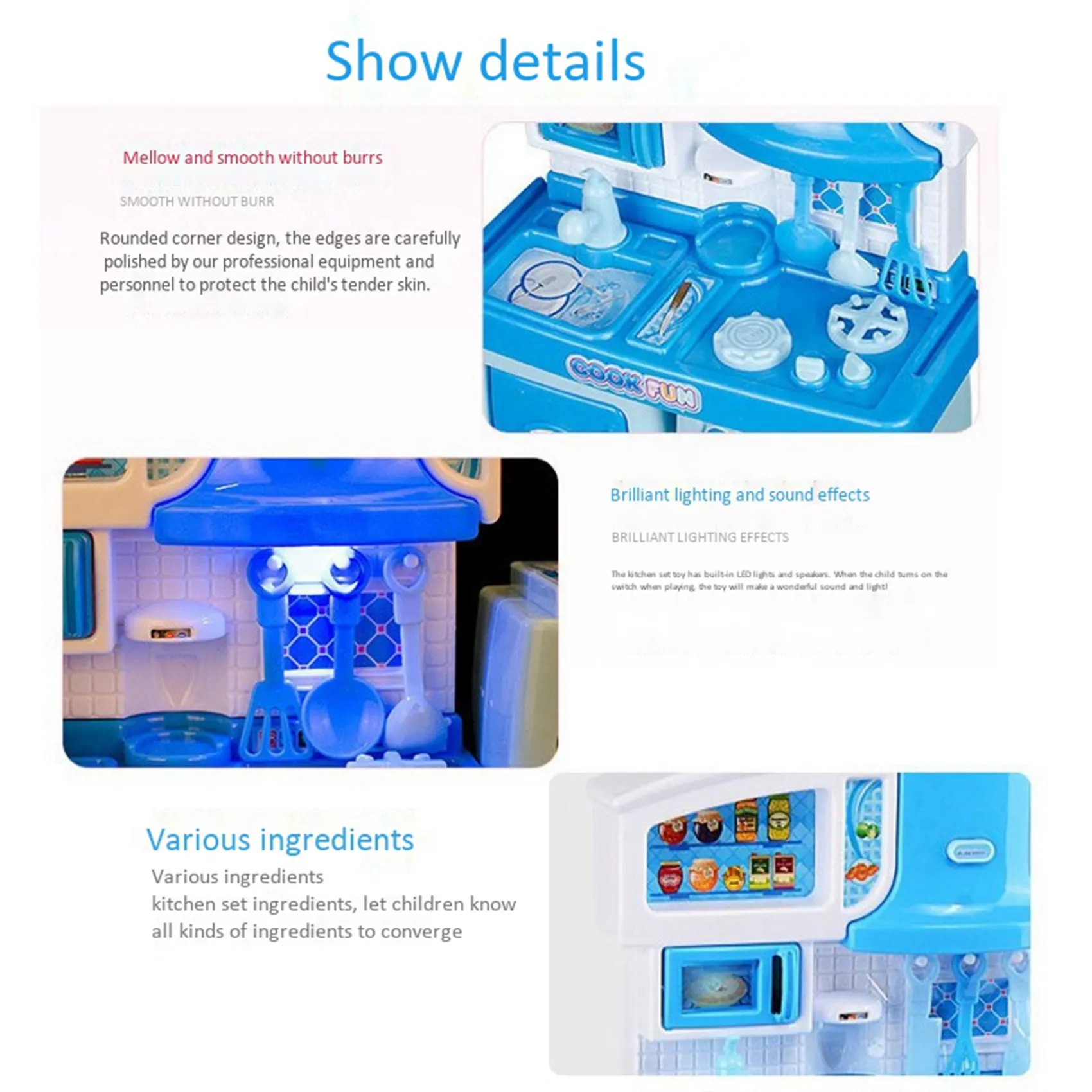 24X Juego de cocina Música Accesorios de simulación Juego de cocina Juego de cocina Juego de utensilios de cocina para niños - Rosa