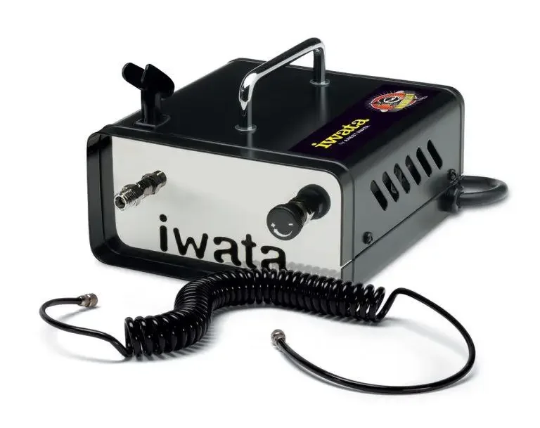 IWATA IS-35SH Ninja Jet Mini air compressor / air pump for model spraying and coloring