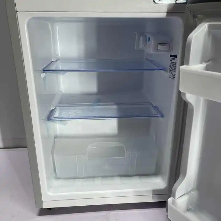 BCD-118 ثلاجة بفريزر علوي بباب مزدوج، ثلاجة منزلية ذكية للمنزل، ثلاجة مدمجة