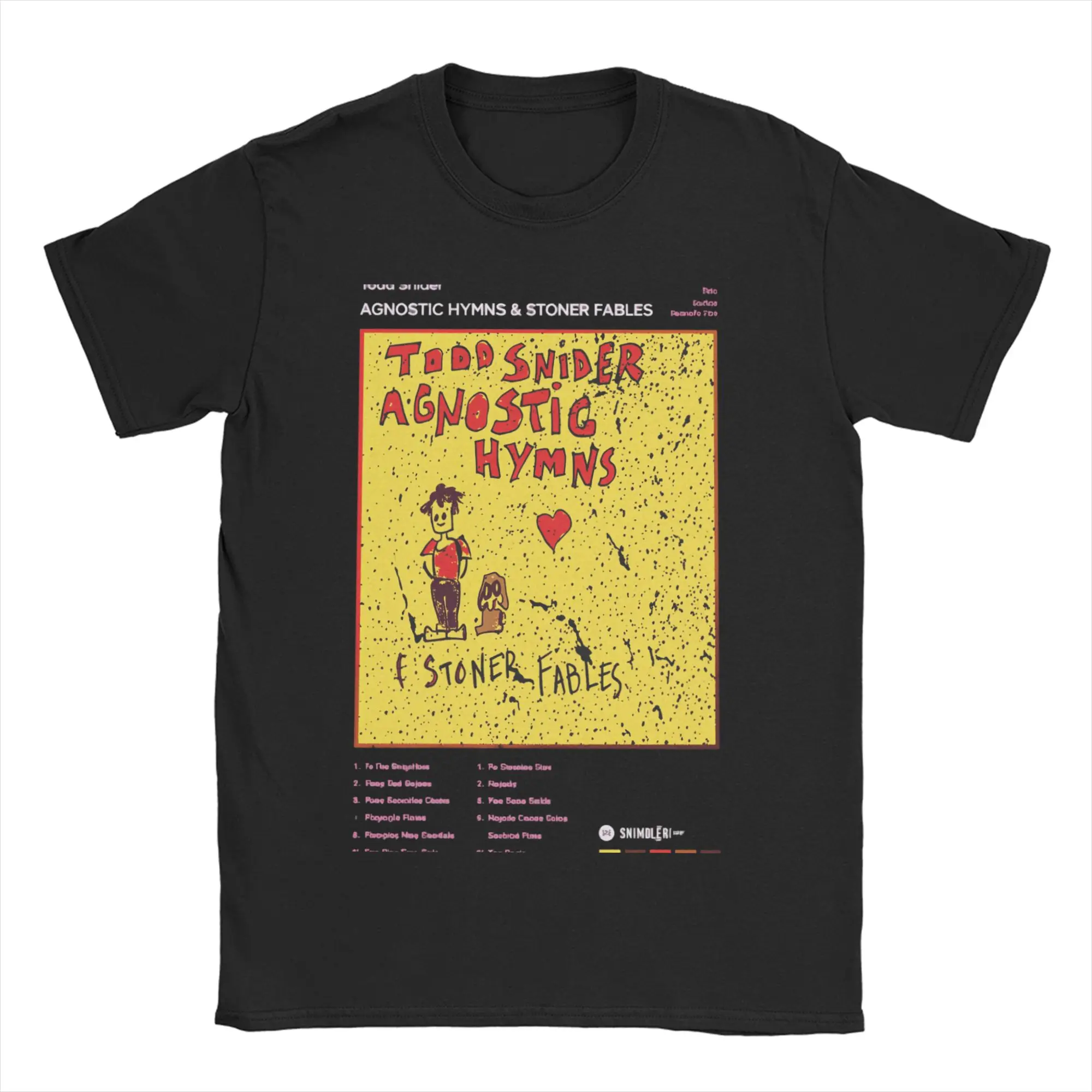 

Vintage Todd Snider T-Shirts for Men Crewneck Pure Cotton T Shirt Short Sleeve Tee Shirt Printed Clothes