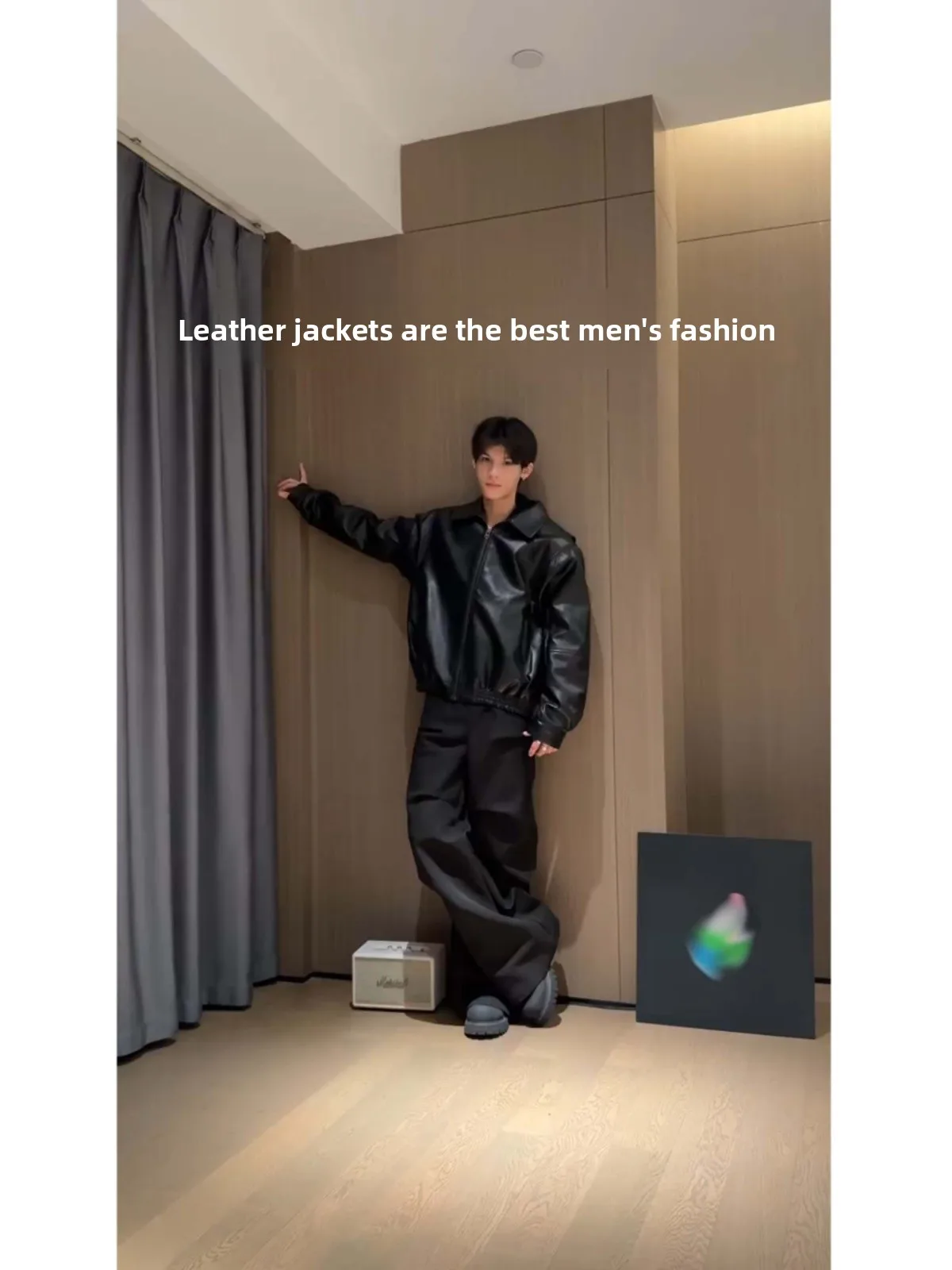 

Куртка из искусственной кожи Bla ort для мужчин, осенне-зимняя, модная, в стиле американского пилота, для мотоциклистов, свободного кроя, молодежная, стильная