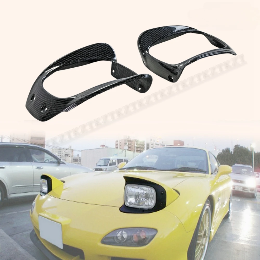 

FOR MAZDA Carbon Fiber RX7 FD3S Inner Headlight Cover Trim High quality