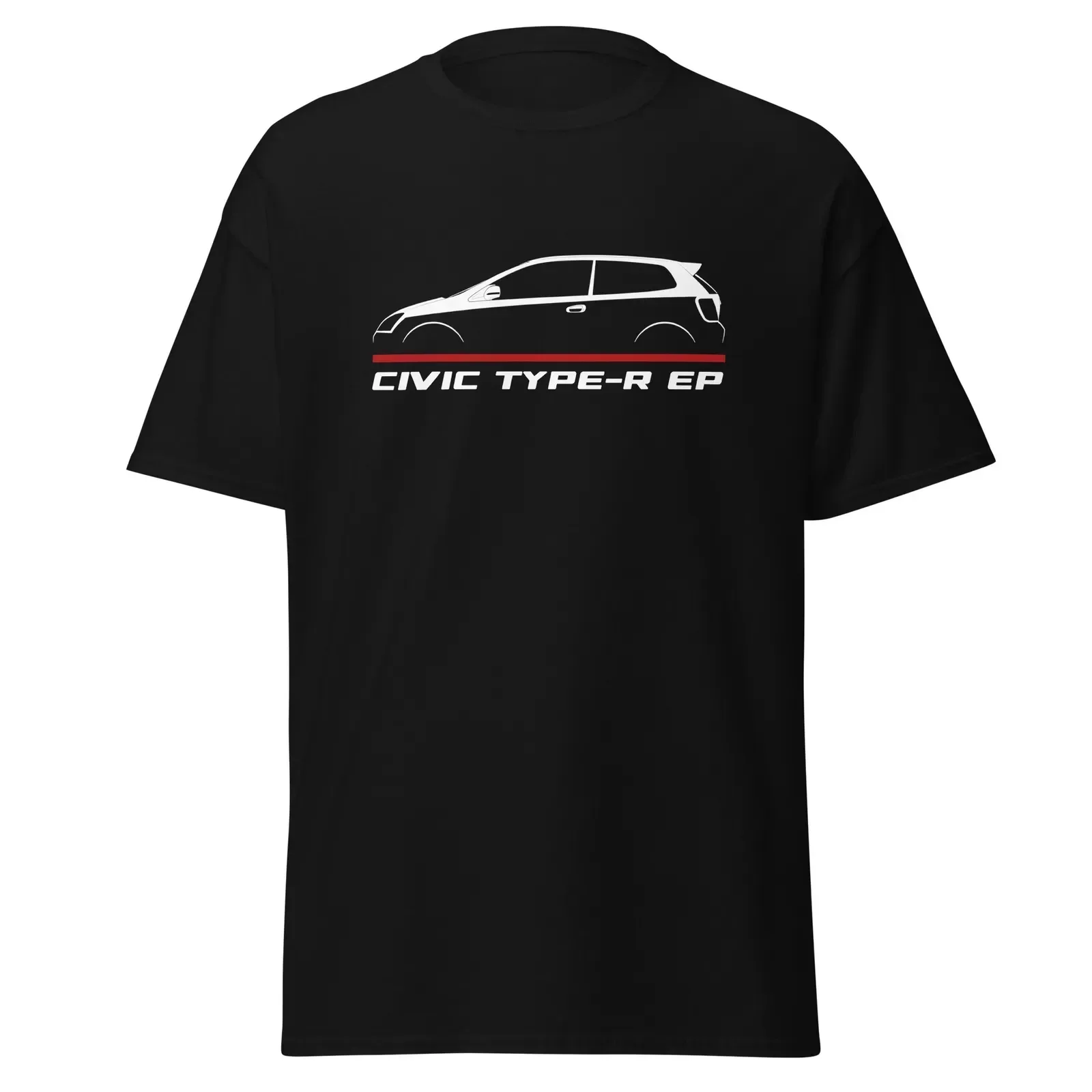 

2024 Men T Shirt Casual Hondas Civic Type-R EP 2001-2005 Enthusiast T-shirt Graphic Summer Short Sleeves 100% Cotton S-3XL Tee