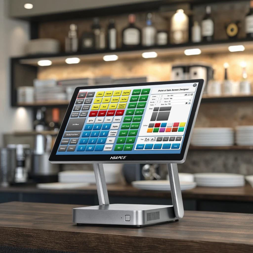 

ATV&UTV15.6 Inch Pos Stand Portable Cash Register Cash Counting Machine Automatic Counting