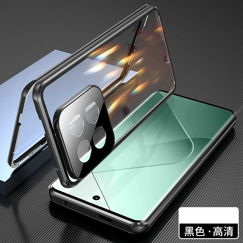 حافظة كاملة 360 لهاتف Honor 400 حافظة ذكية لهاتف Honor X7D مزدوجة الجوانب ممتصة مغناطيسية معدنية كابا غطاء حماية من الزجاج المقسى