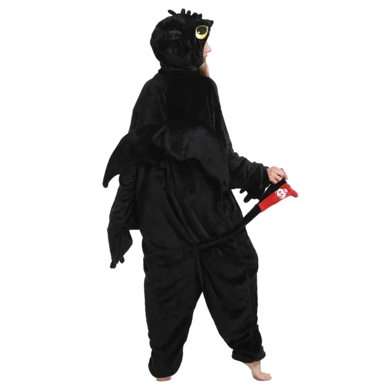 Kigurumi onesie cartoon toothless pajamas for adult women men animal pyjamas How to Train Your Dragon pajama cosplay costume