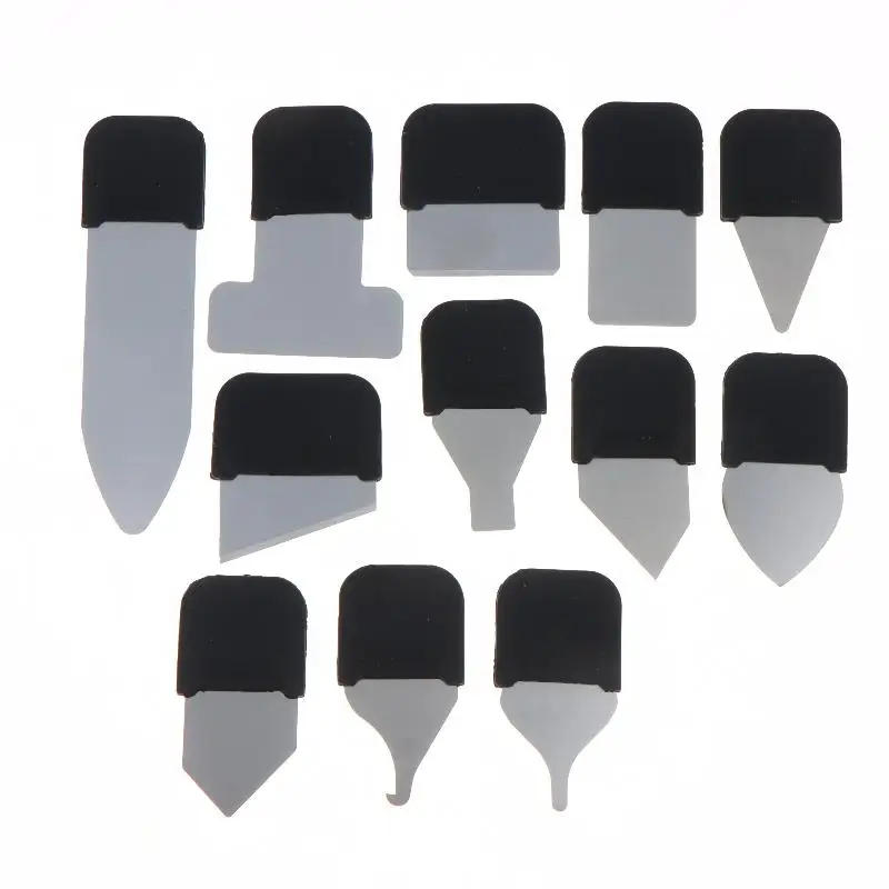 12 in 1 Disassembly Blade Set Premium Steel Pry Tools for Phone Tablet Smart Home Device Repair DIY Enthusiasts