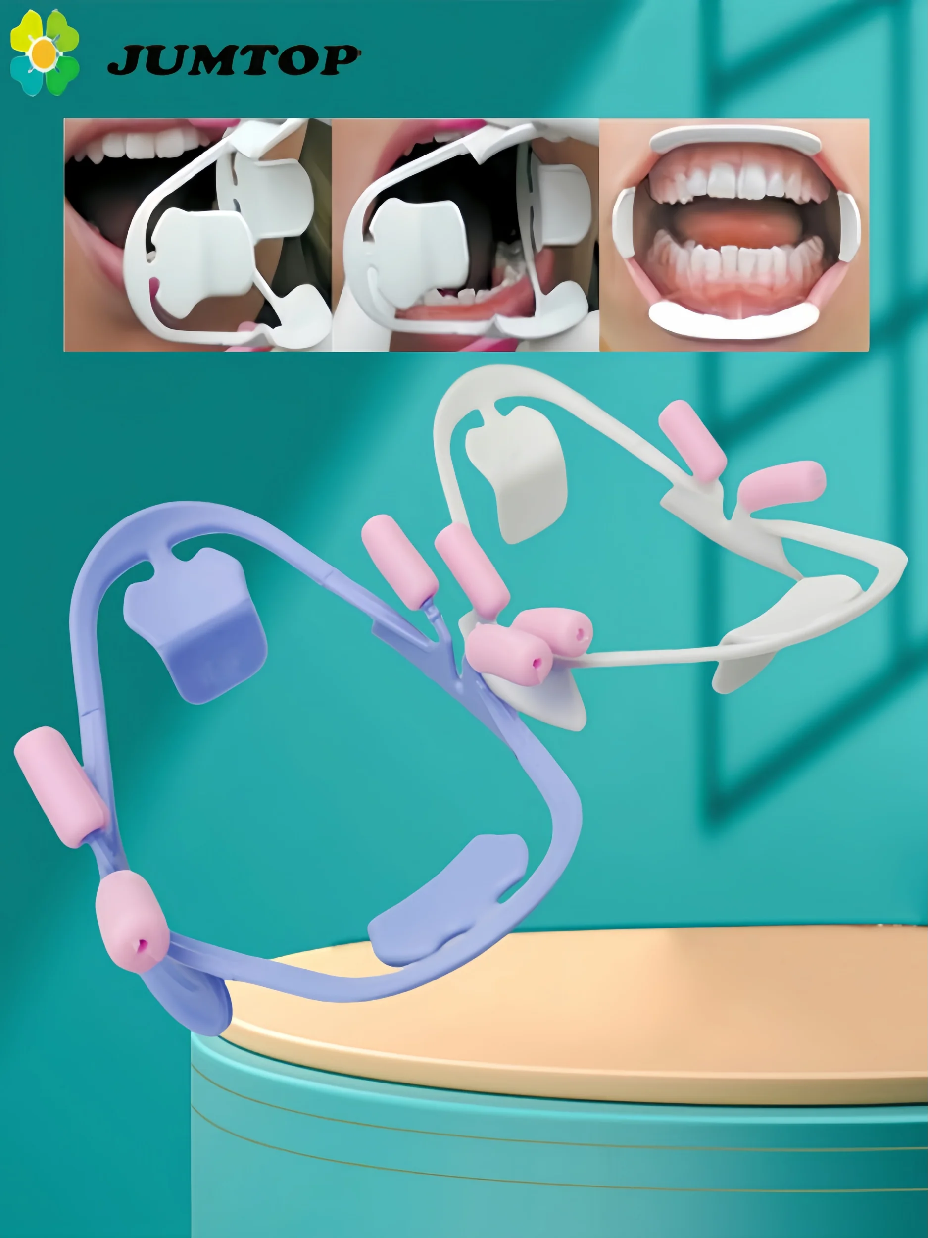 3D Dental Mouth Opener Intraoral Cheek Lip Retractor Orthodontic Tool for Adult & Child 3D Mouthpiece Support