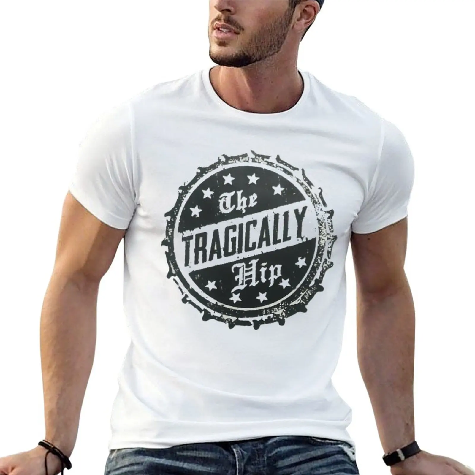 Tragically Hip Logo T-Shirt Sport Basic Moisture Wicking Tee