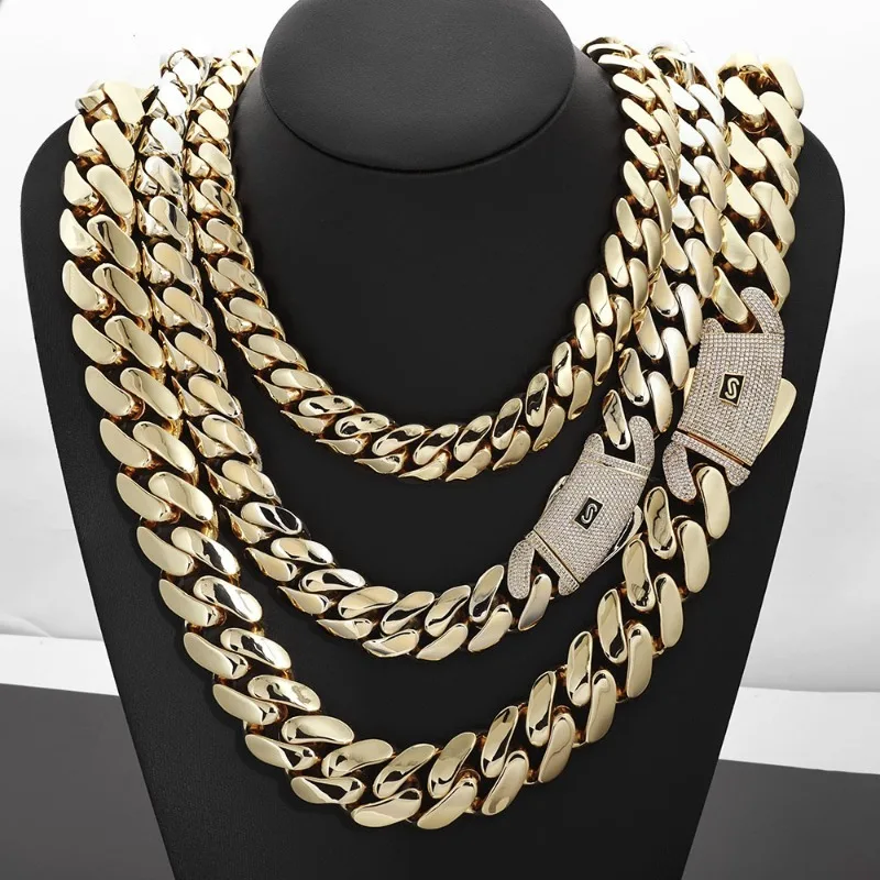 14k-gold-plated-cuban-link-necklace-smooth-polished-chain-hip-hop-trend-jewelry-fashion-daily-accessories-for-men