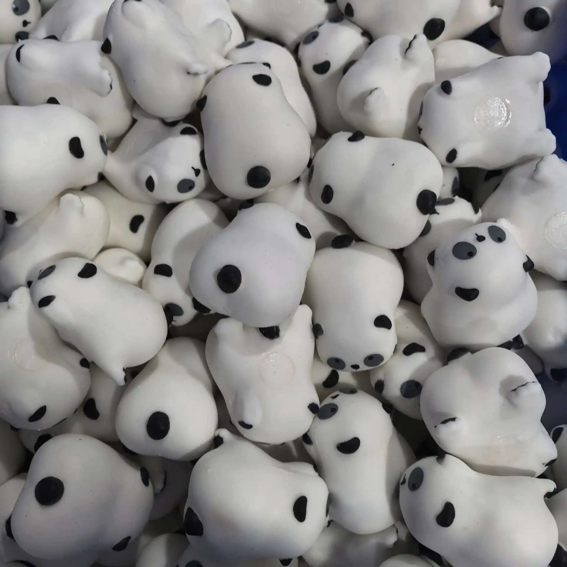 Panda Squishy Stress Ball Fidget Toy Crunchy Squeeze Toy Round Blocks Filled ASMR Anti Stress Release Hand Relax Gift Toy image 2