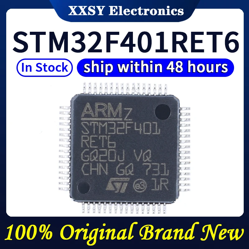 STM32F401RCT6 STM32F401RET6 STM32F401RBT6 STM32F401CBU6 STM32F401CCU6 STM32F401CEU6 STM32F401CDU6 Wysoka jakość 100% Oryginalny Nowy