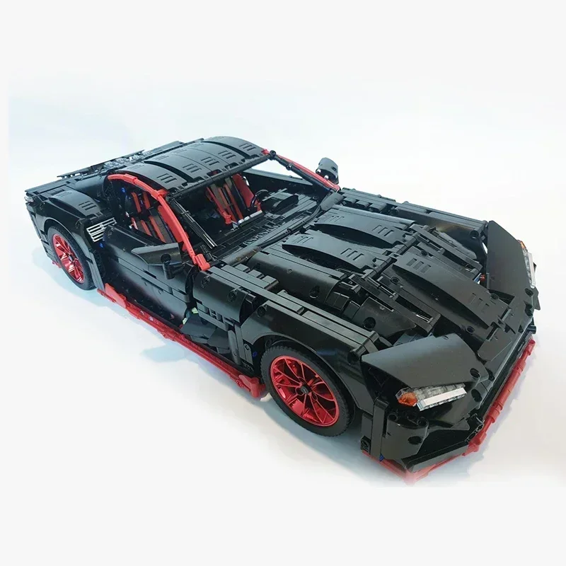 Moc اللبنات سلسلة السيارات الخارقة سرعة بطل GTD الطوب الفني لتقوم بها بنفسك تجميع ألعاب البناء لهدايا عيد الأطفال