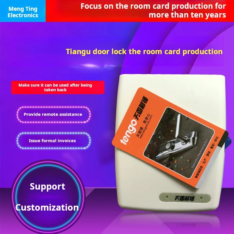 Tiangu /tengo Hotel Hotel The Room Induction Door Lock Take Room For Power Supply Production Customization R