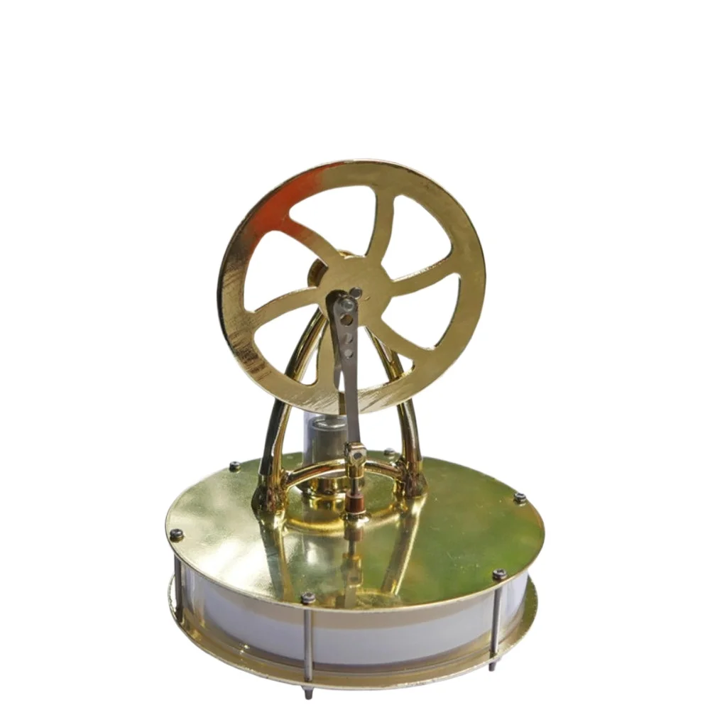 

Low Temperature Stirling Engine Model Externally Heated Engine Science Popularization Experiment Model Toy Metal Engine Model