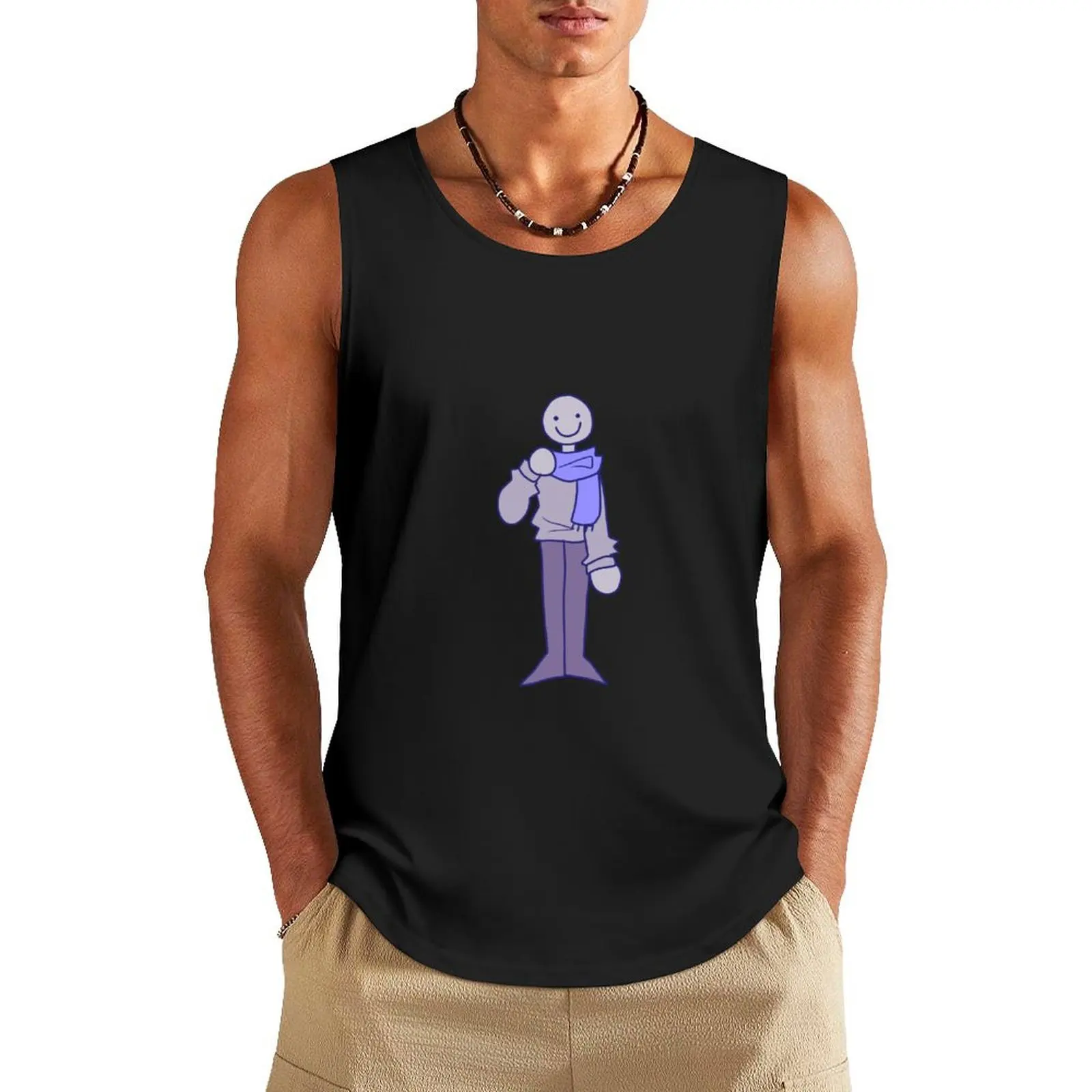 

wallter Tank Top vest men gym shirt man
