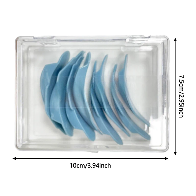 Coussinets permanents pour cils en silicone, 4 paires, différentes boucles, tiges de cils collantes, bouclier, levage, recourbe-cils 3D, accessoires, outils de maquillage