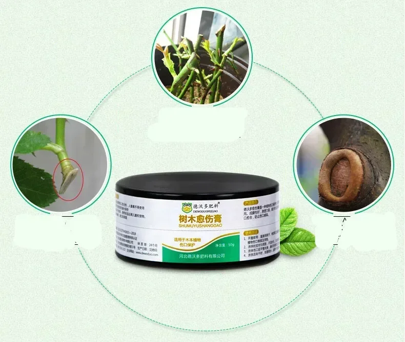 50g Bonsai Pruning Cutting Paste Tree Pruning Sealer Grafting Cutting Paste Wound Sealant Wound Sealant Flower Pot Planting