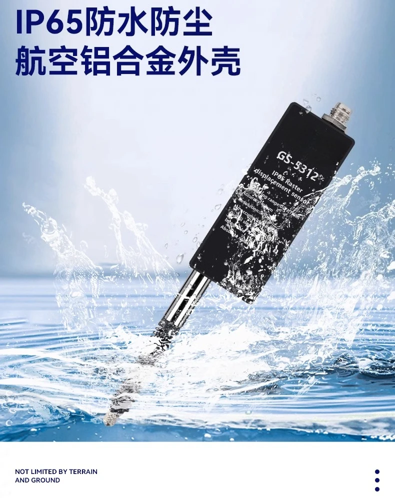 Medição de altura do sensor de deslocamento de saída micrômetro 485 grade de mil por cento