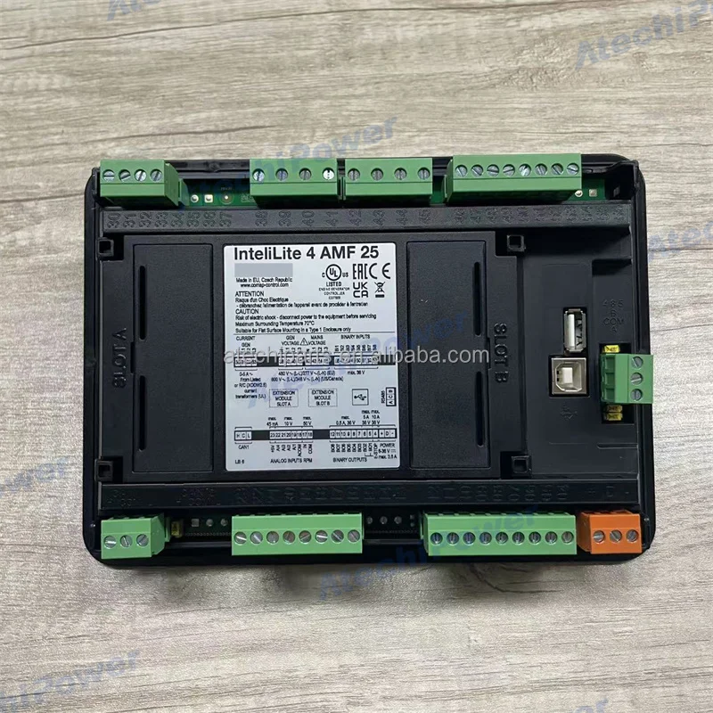 1nteliLite 4 AMF 25 تحكم IL-4-AMF25 لوحة التحكم IL4AMF25 وحدة AMF 25 المراقب المالي