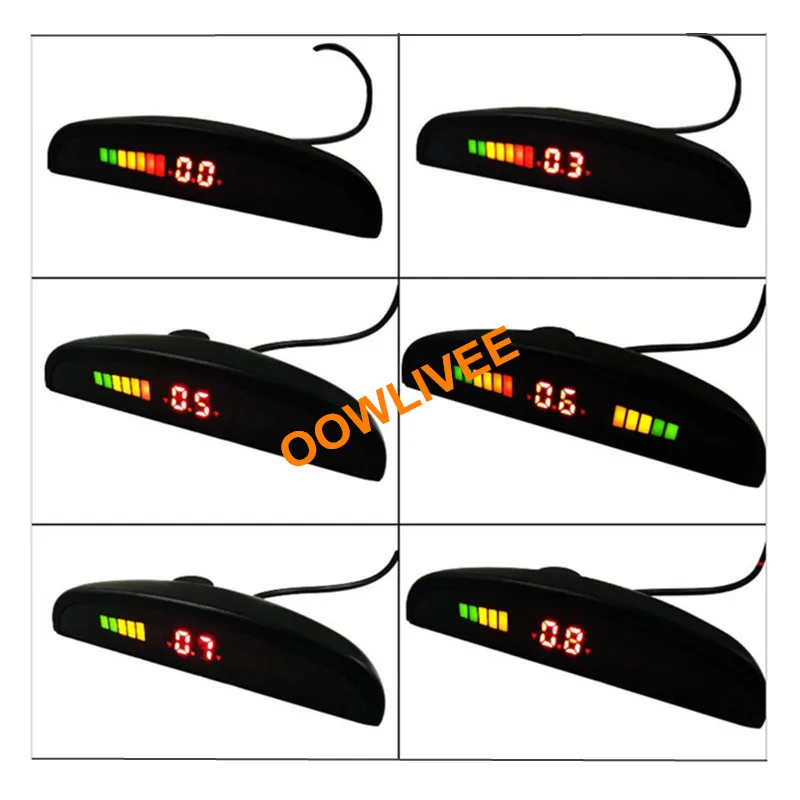 Parktronic Sensors Kit Koorinwoo Rear LCD Screen Blind Detector Smart System Automotive Electrical Appliances Back Radar For Car - Image 2