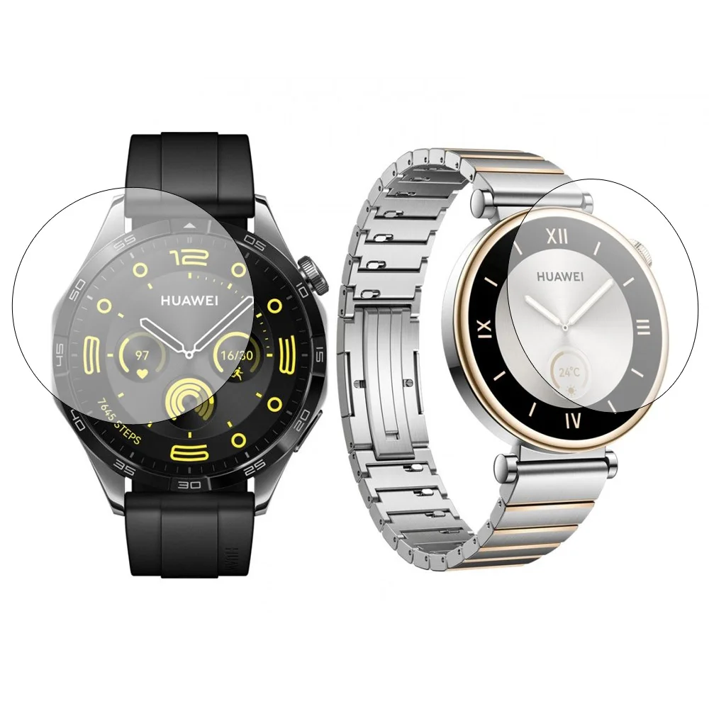 

Защитная пленка для экрана из твердого стекла для Huawei Watch GT 4/3/2/Ultimate/Runner/Cyber GT4 46 мм 43 мм 41 мм GT3 SE GT2 Pro