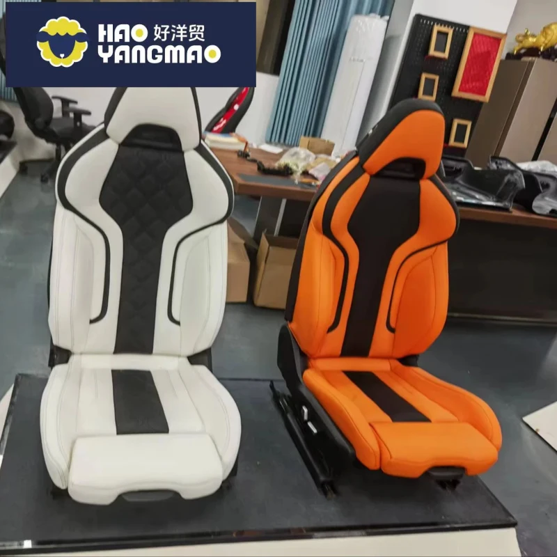 Suitable for Car Interior Accessories Sport Racing Bucket Seats Customize Leather Cover and Sponge Seat F30 F80 F10 E90 M3 M5 Up