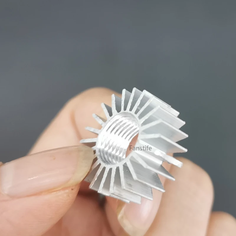 21mm M10 LED Light Heat Sink Lamp Bead Aluminum Radiator