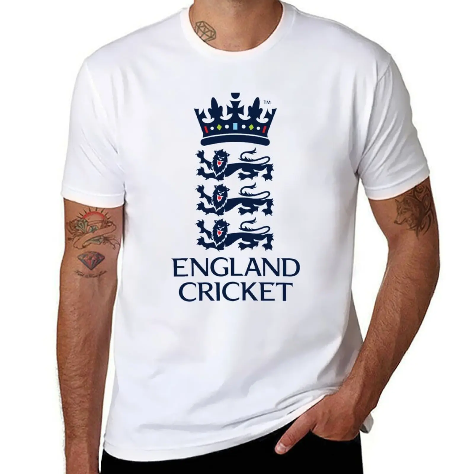 

England Cricket T-Shirt t shirt man designer man t shirt summer T-Shirt
