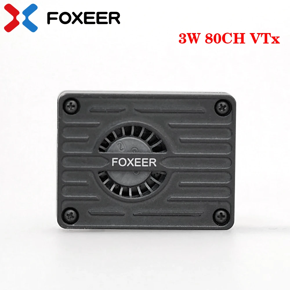 FOXEER 5.8G Reaper Extreme 3W 72CH VTX 25mW/200mW/500mW/1.5W/3W Adjustable for Long Range RC FPV Drone