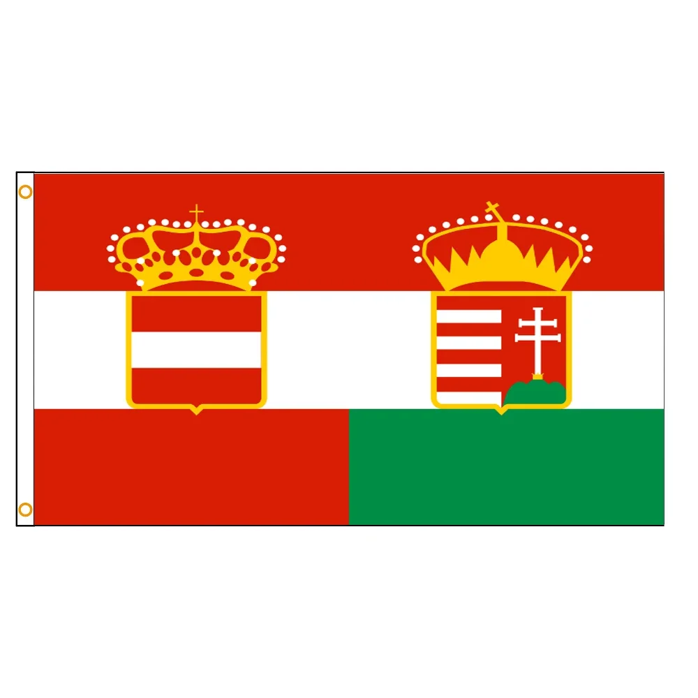 Image of 90x150cm 3X5 Ft 1869-1918 Österreich Ungarn Flagge Outdoor Dekor Dekorative Heimobjekte Benutzerdefinierte Flaggen für Schlafzimmer Flaga Wandteppich
