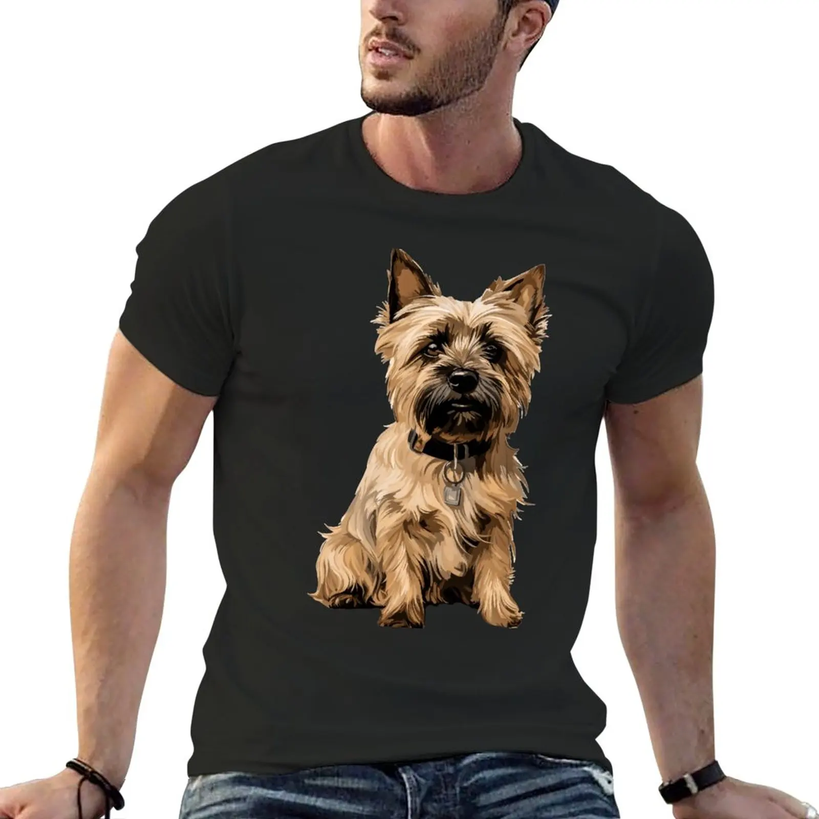 New Cairn Terrier 4 T-Shirt blank t shirts animal print shirt for boys quick drying t-shirt funny t shirts for men