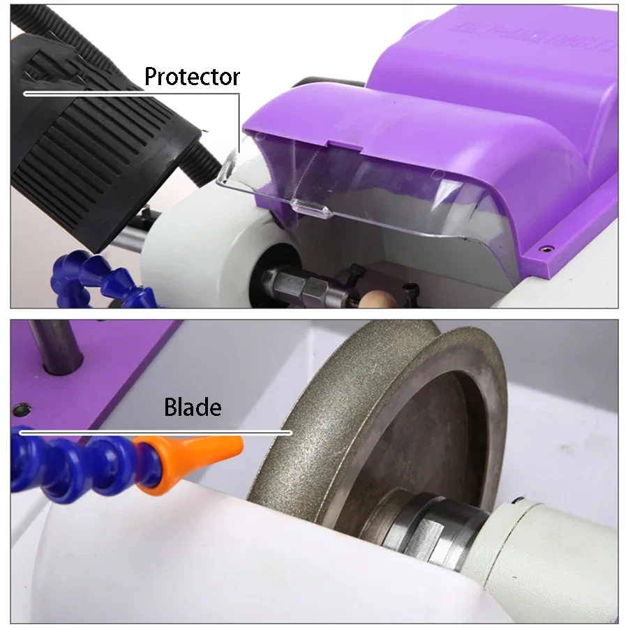 Kinway Automatisch Lapidar Maschine Edelstein Runde Perlen Schleifmaschine Stein Perlen Maschine Edelstein Perlen Ausrüstung