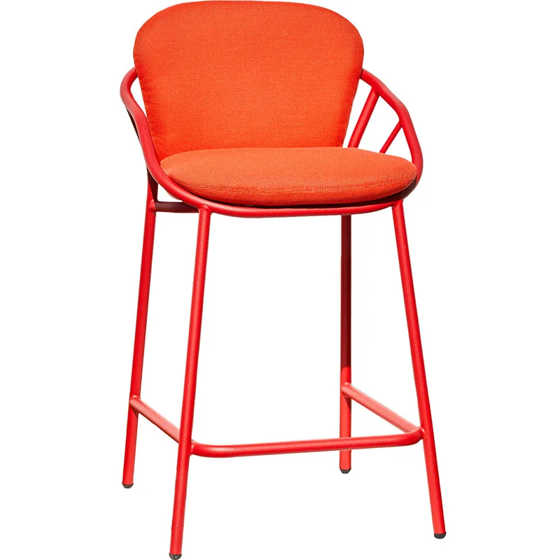 

Creative leisure table and chair combination balcony terrace iron bar outdoor aluminum alloy home