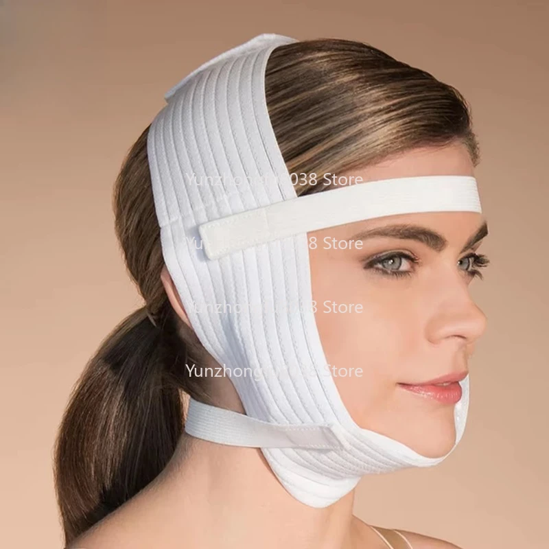 Universal Face Wrap, Face Compression Wrap Chin Strap Facial Surgical Compression Garment