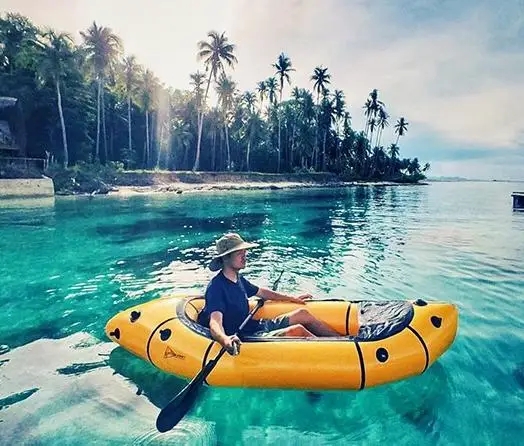 Factory Premium OEM Lightweight Inflatable Cheap Packraft Inflatable Boat for Trouting Fishing Canoe Boat