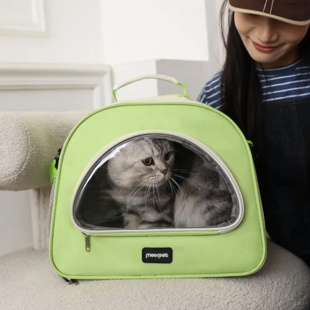 

Cat Travel Bag Breathable Pet Cat Backpack Colorful Foldable Cat Outdoor Handbag Portable Cat Carrier Bag Travel