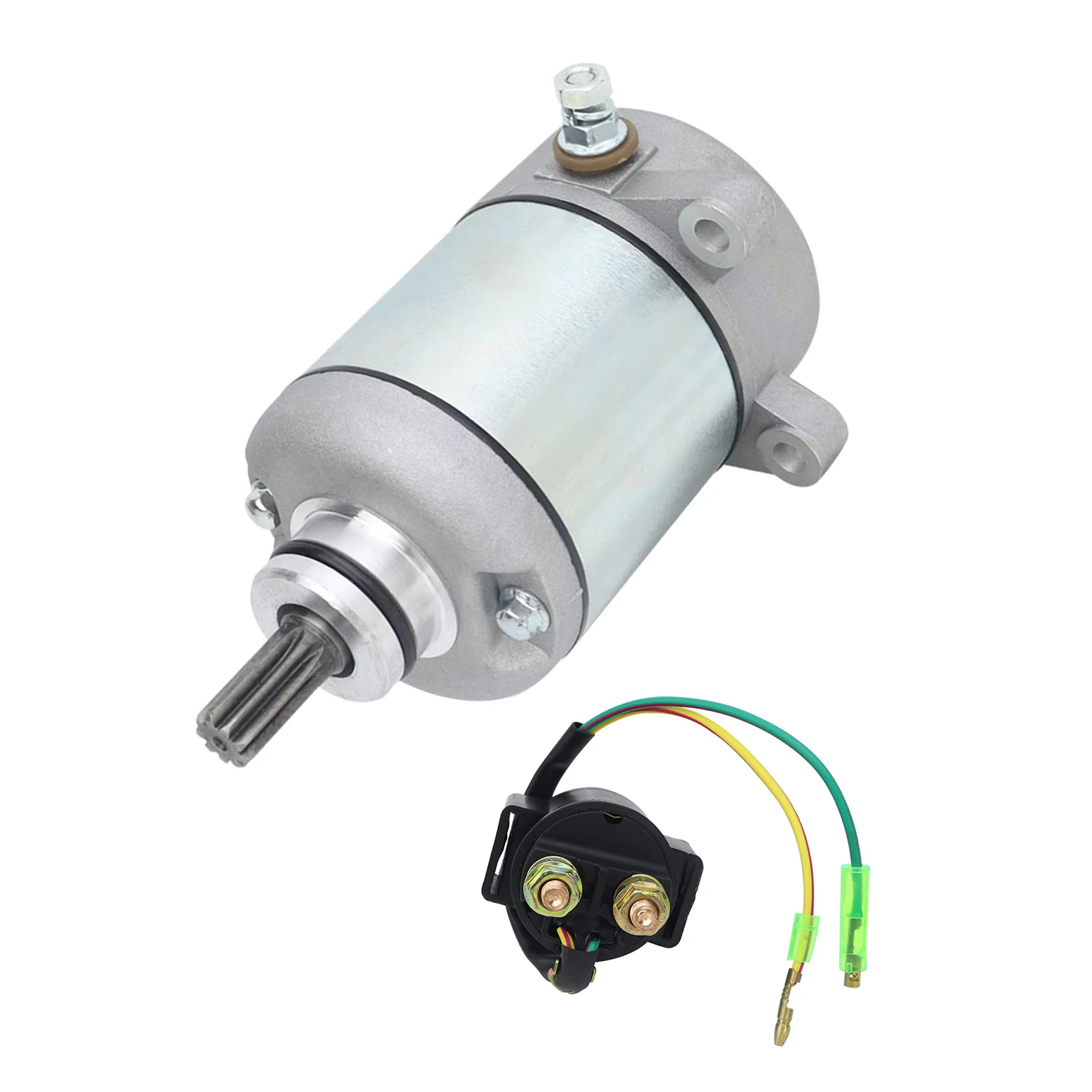 

18336 Starter & Relay for Honda Trx250 Recon 97-01 Trx250TE ES 02-04 Trx250TM 02-04 Trx250EX 01-08 Trx250X 09-20 31200-HM8-003