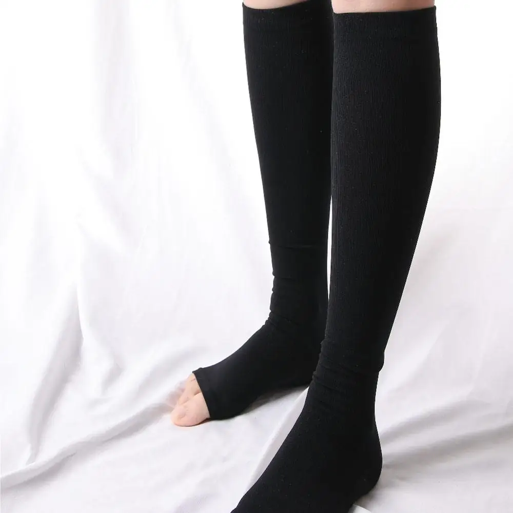 

Knee High Style Women Men Long Tube Male Pain Reliefing Compression Socks Varicose Socks Chemical Fiber