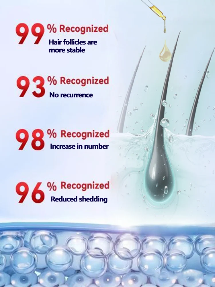 2025 hete verkoop Hoofdhuid Applicator Oplossing Gids Kam Zeshoekige Hoofd Olie Roller Ball Massage Kam Massage Ontspanning Gereedschap