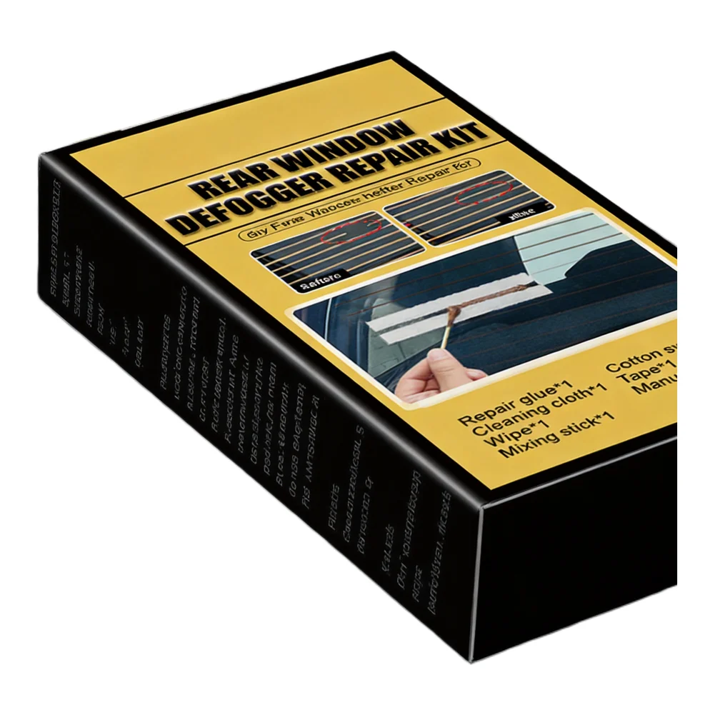 Rear Windshield Defogger Grid Repair Kit Compatible with Most Vehicles for Fixing Broken or Worn Defogging Elements