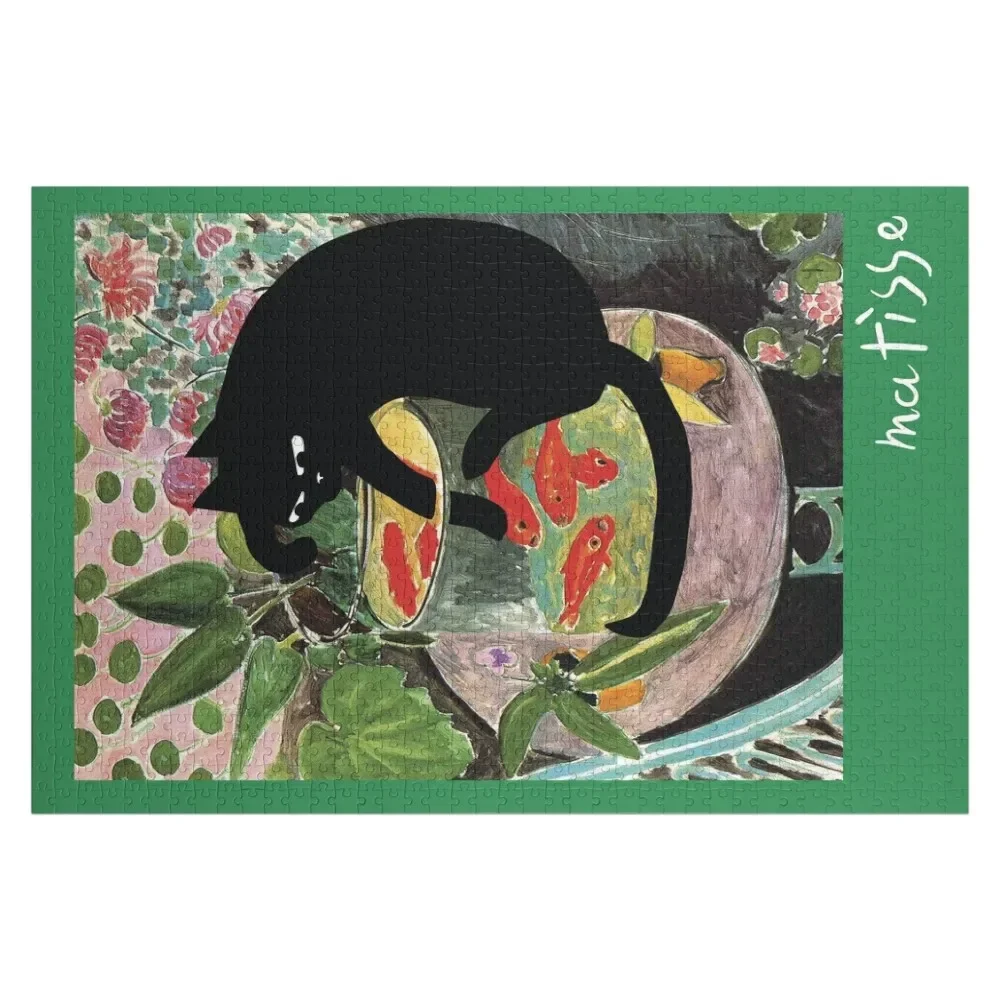 matisse's goldfish and a cat Jigsaw Puzzle Picture Photo Puzzle