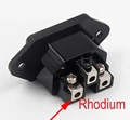 Rhodium Plated