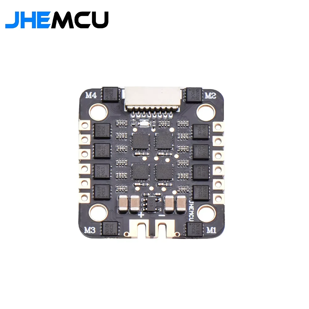 

JHEMCU EM40A 40A Bluejay 4in1 Бесщеточный ESC 2-6S DShot600 Расстояние между отверстиями 20 мм/M3 для RC FPV Racing Drone Quadcopter parts