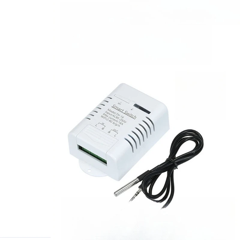 

Tuya Smart Life 16A Wireless Switch Temperature Monitoring Power Metering Timing WiFi Voice Control