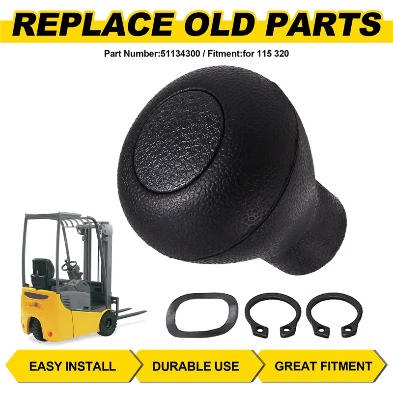 

Подходит для ETV/EFG115 320 для Yonghengli, вращающаяся ручка, шаровая головка 51134300, ручка для гандбола рулевого колеса-A08Q