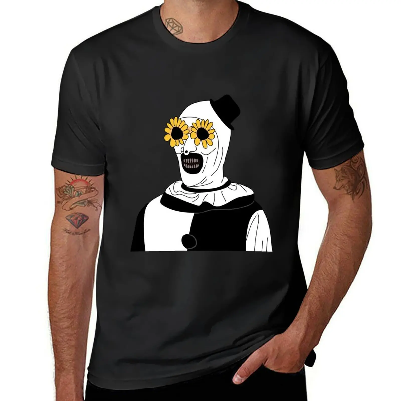 

Art the clown - Terrifier T-Shirt Blouse plain T-shirts for men cotton